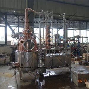 200L / 53Gal ginebra vodka whisky brandy alambique eléctrico de cobre