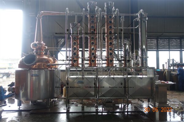 Gin distilling equipment