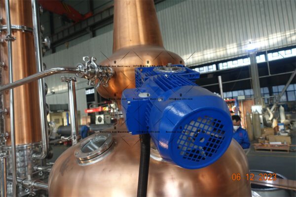 Copper alcohol distillation stills