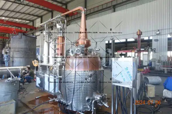 200 Gallon Copper Still