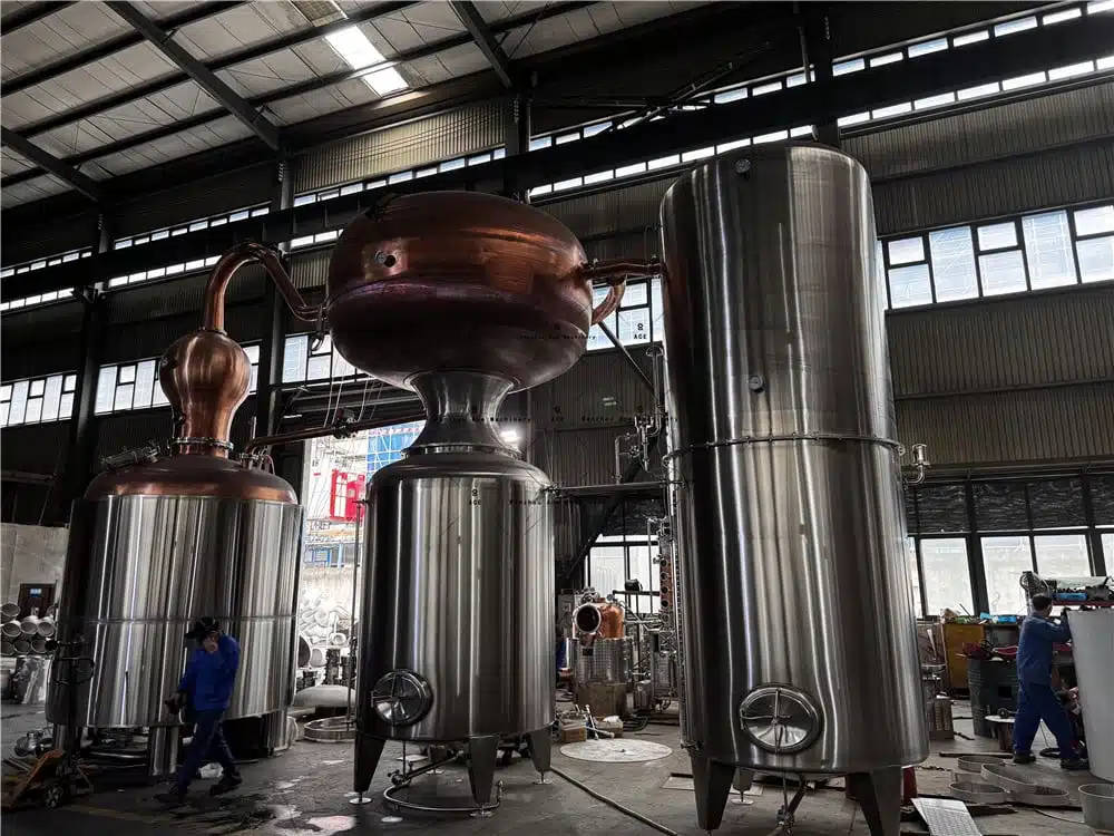 copper pot stills