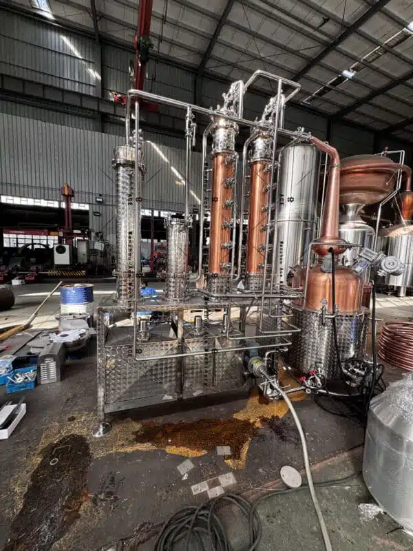 300 liters Copper distiller for Gin Whiskey Vodka Spirits - Image 5