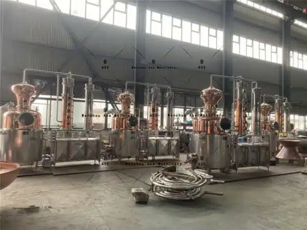 whiskey distilling