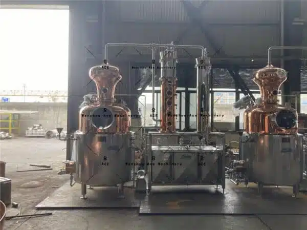whiskey distilling
