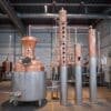 Handcrafted Copper Pot Still for Alcohol Distillation