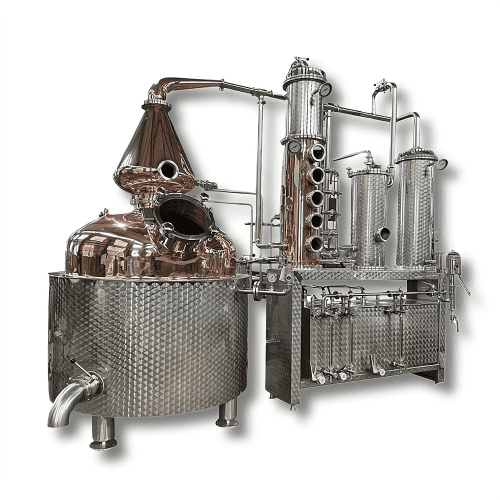 Whisky distilling equipment